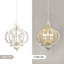 Lustre empire en bois 5 lumières Vallauris