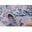 Bleu oriental/brun/jaune tapis décoratif SantaFe-526485321
