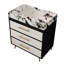 Meuble-lavabo autoportant moderne avec lavabo-1092486221