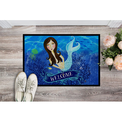 Tapis d'extérieur Toby Welcome Mermaid