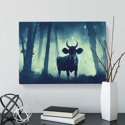 Cow Art Painting Vol.1 - Wrapped Canvas