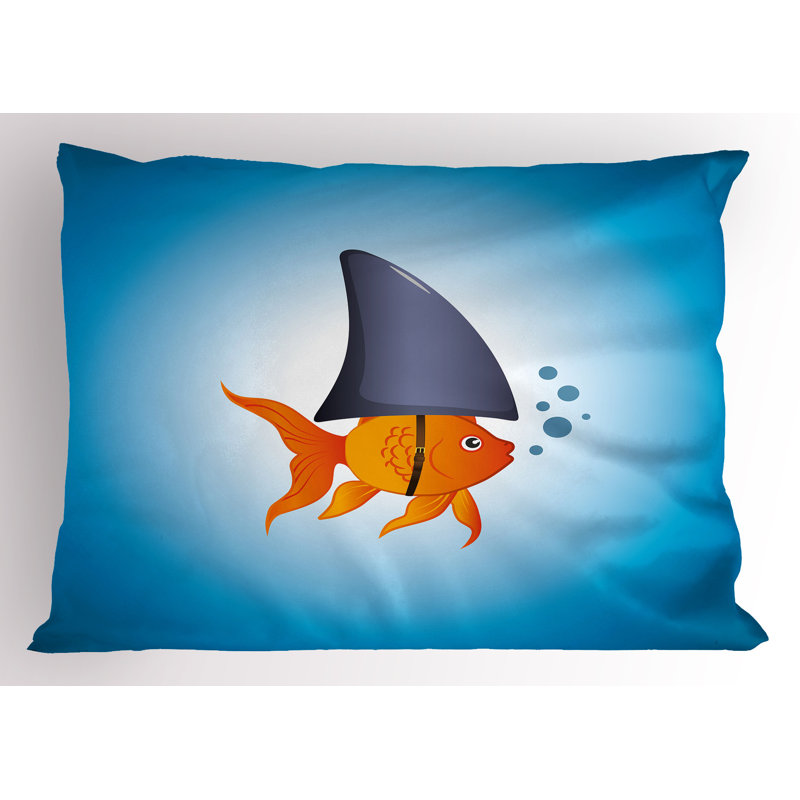 Ensemble de 2 taies décoratives Ambesonne Shark, H 20 po x l 36 po