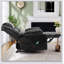 Fauteuil inclinable de massage en cuir respirant avec plusieurs modes de relaxation et une structure robuste pour un confort ultime-1829513769