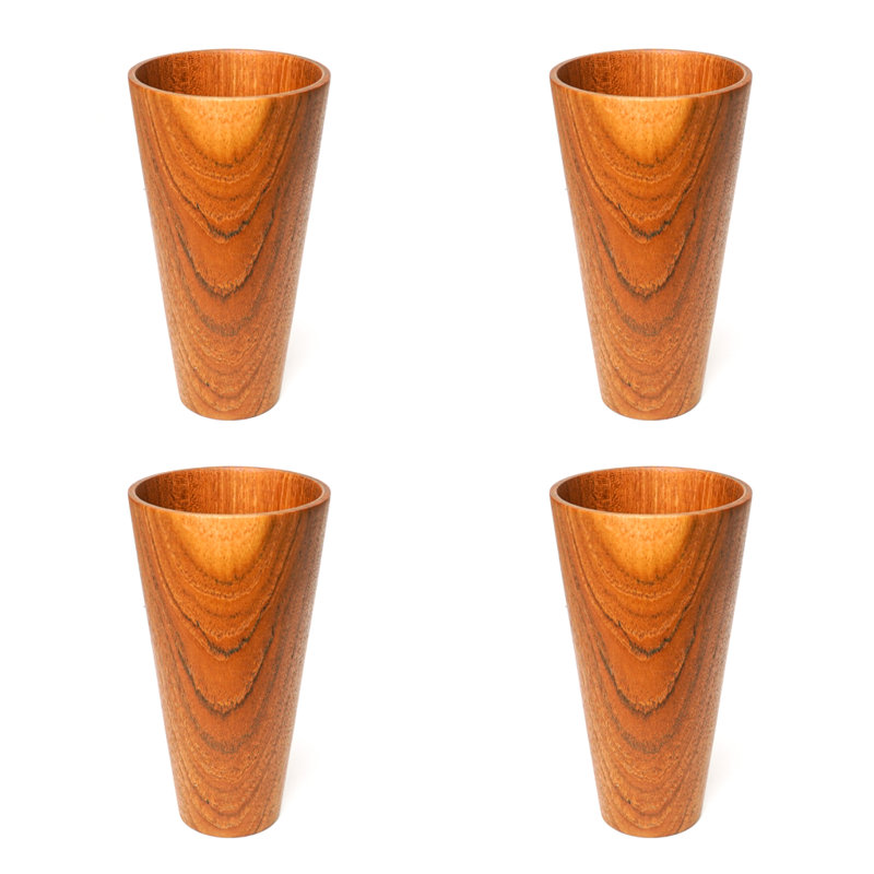 Teak Teacup, 4, 15oz.
