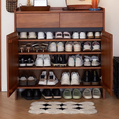 Petite armoire de rangement pour chaussures Retro