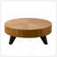 Table basse ronde de 35,4 po, table basse convenant à un décor de maison-168506605