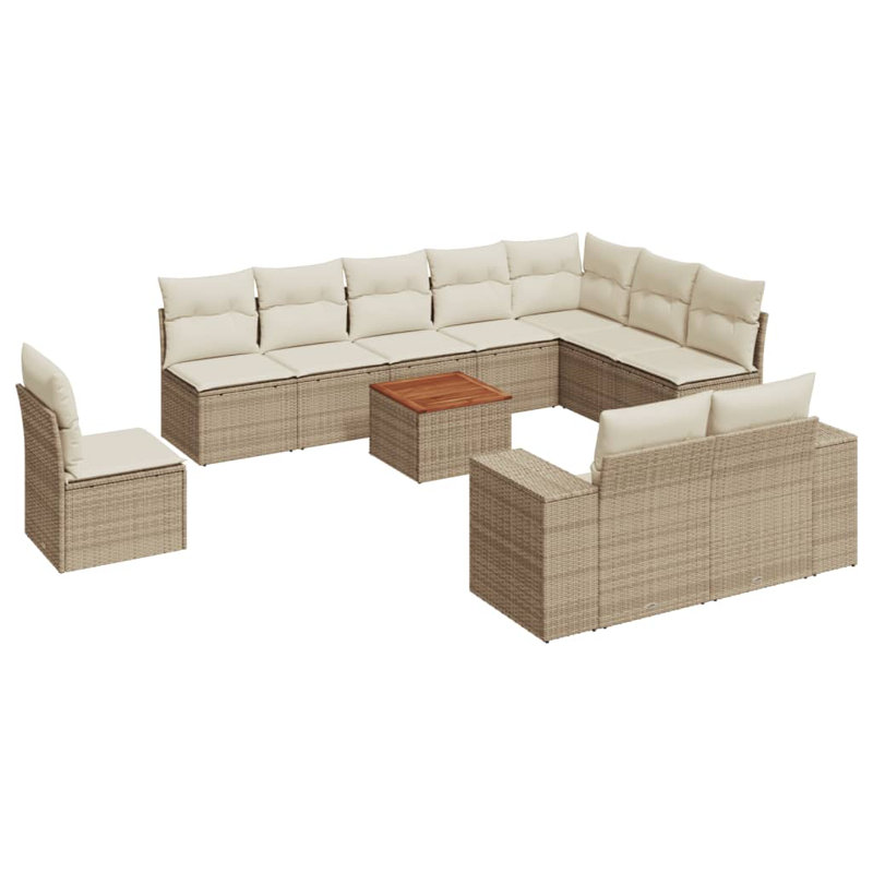 Ensemble de canapé de jardin Vidaxl
