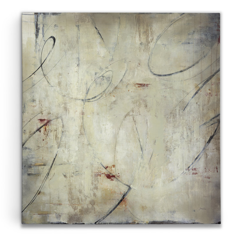 " Zip Script " Painting Print, 10" H x 10" W x 1" D