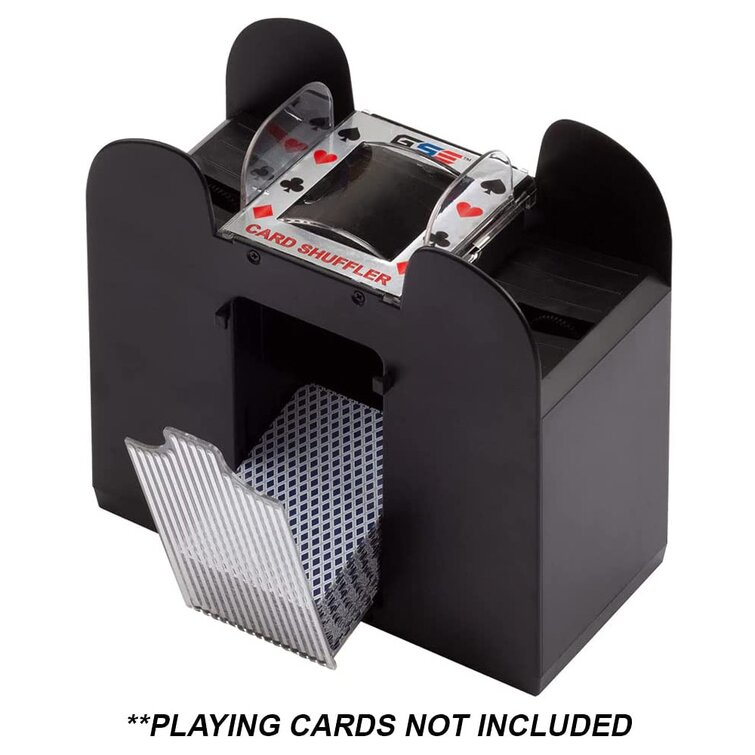 GSE Games & Sports Expert Mélangeur de cartes automatique à 6 jeux de cartes  et Commentaires - Wayfair Canada