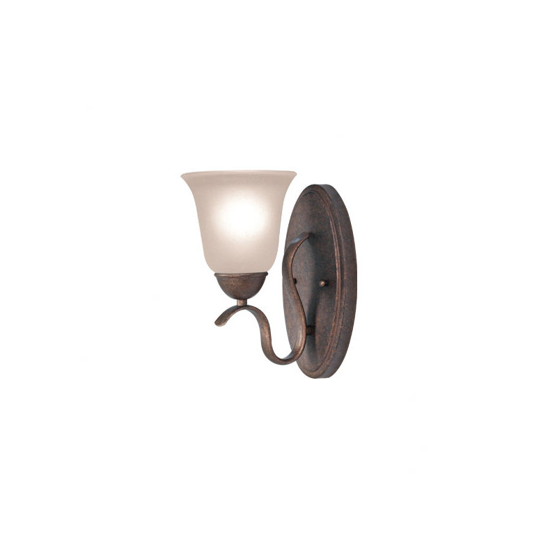 Ose Bath Sconce, Marbled Bronze