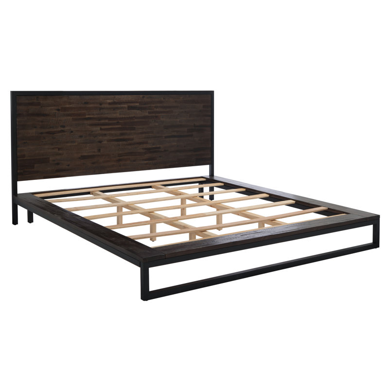 Lit plateforme Emmarose, Grand, Non