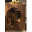 Table d'appoint carrée en bois naturel