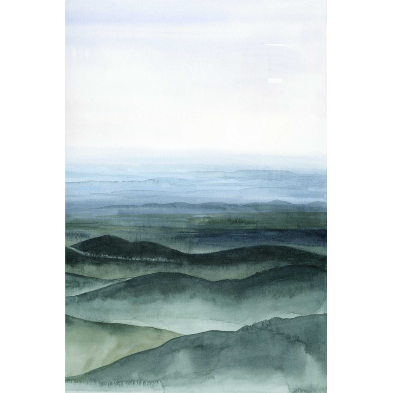 «Plane View I» par Grace Popp - reproduction sur toile tendue, H 18 po x l 12 po