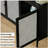 Sideboard Buffet Cabinet with 3 Rattan Doors,Modern Kitchen Storage Console Cabinet for Entryway Living Room (Large,Black)-247208729-247208734