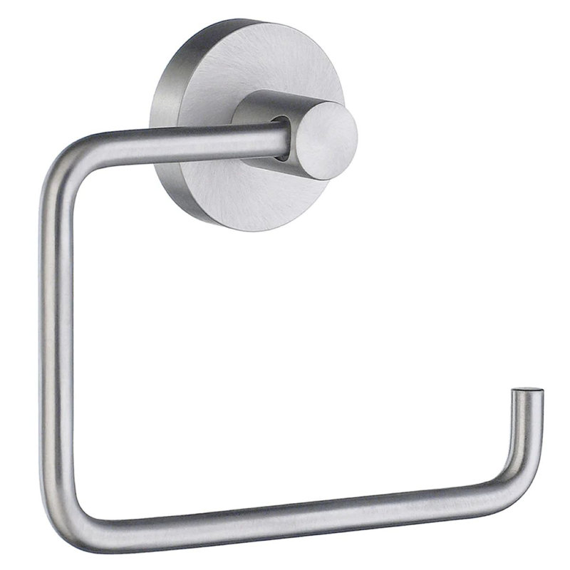 Porte-papier hygiénique de style européen, Chrome brossé