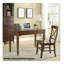 Bureau en bois massif American Retro: rangement et fonctionnalité classiques-1763859345