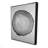 Grayscale Round Wood Log - Black Rustic Framed Canvas Decor