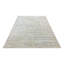 Hand Knotted Striped Area Rug in Gold/Gray/Blue-1331422072
