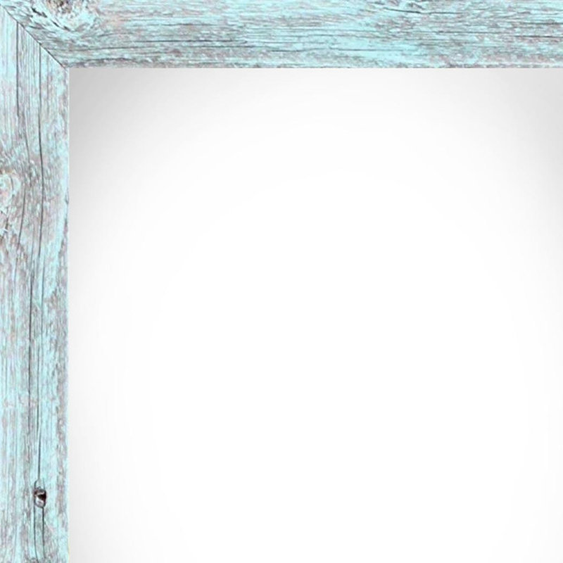 Cadre photo Gehrke, Bleu aqua clair, 22 po x 28 po