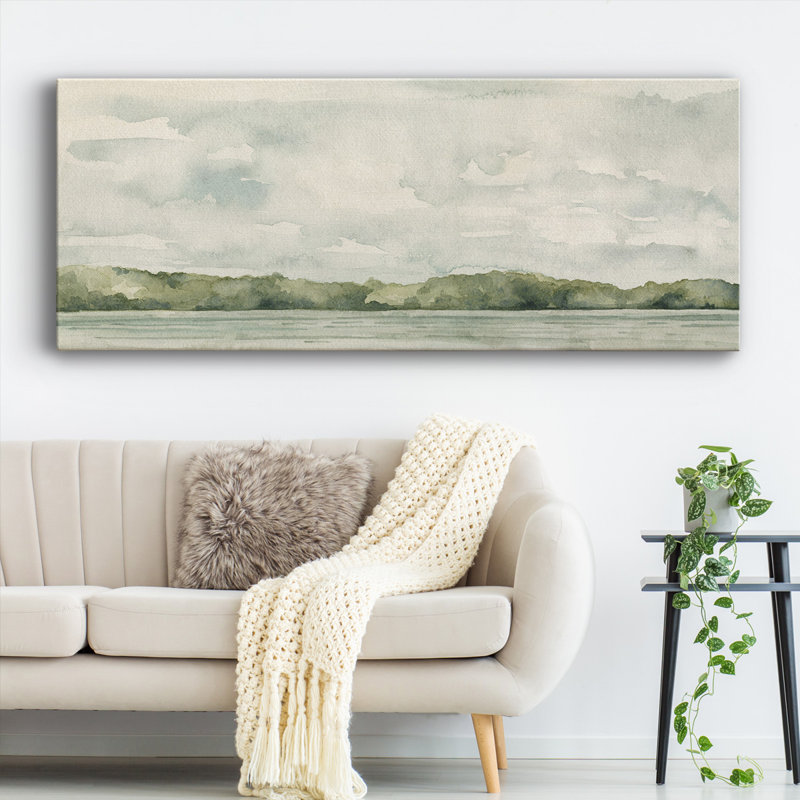 " Riverside Views II ", 20" H x 50" W x 1.5" D