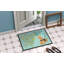 Tapis de porte airedale terrier Yonker