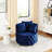 Velvet Upholstered Swivel Chair For Living Room,Accent Chair,living room chair-1708603641