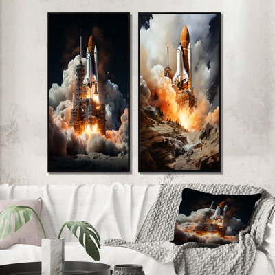 " Space Shuttle Payload Deployment " 2 - Pieces