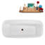 1701.8mm x 787.4 Mm Soaking Acrylic Bathtub-1598149530