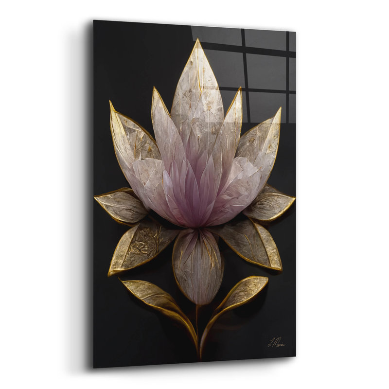 «Golden Leaf Lotus» par Tanya Mavric