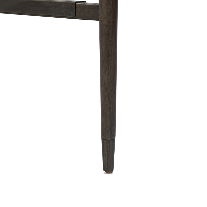 Waldon Stool, Charter Oatmeal/Polyester Blend, Counter Stool (27.68" Seat Height), Sierra Brown/Aged Bronze