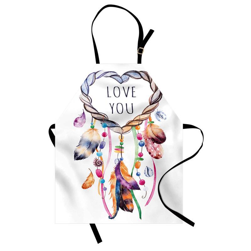 No Pattern Bib Apron