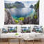 La tapisserie panoramique du lagon Landscape-28499827