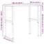 100cm W Solid Wood Top Height-Adjustable Workbench-114308592