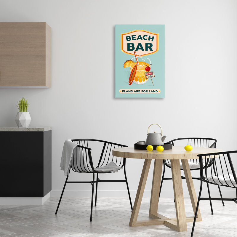 «Beach Bar Cocktail» par The Whiskey Ginger, H 30 po x l 20 po