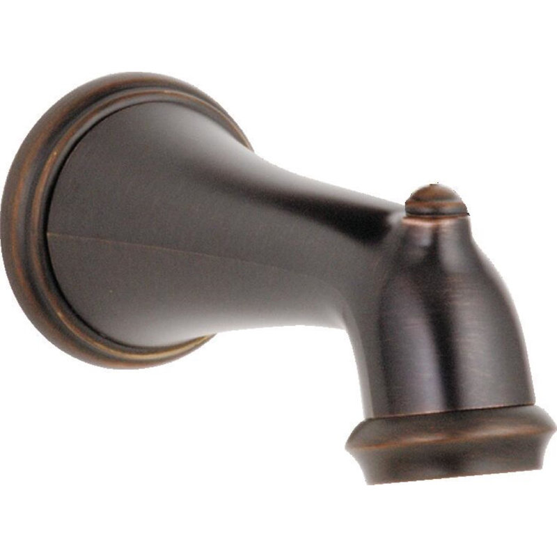 Victorian Wall Mounted Tub Spout Trim, Venetian Bronze