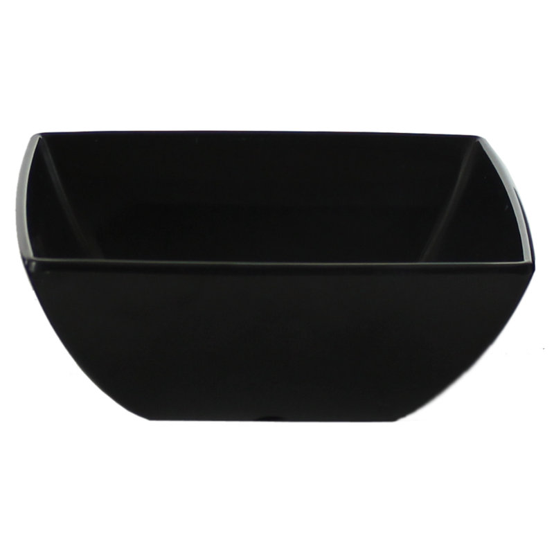 Kittrell 8 oz. Melamine Soup Bowl, Black