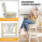 Upholstered Swivel Bar Stools with Curved Backrest & Solid Rubber Wood Legs-592258696-591822063