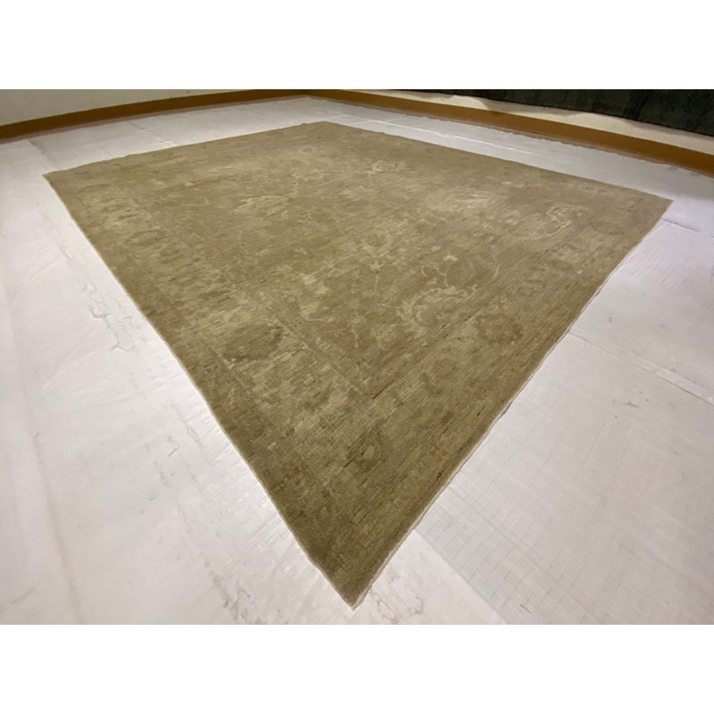 One-of-a-Kind 7'11" X 9'8" New Age Wool Area Rug in
