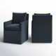 Alayaa Performance Upholstered Armchair with Casters