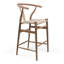 Leonidas Counter Stool with Solid Wood Frame-876025468