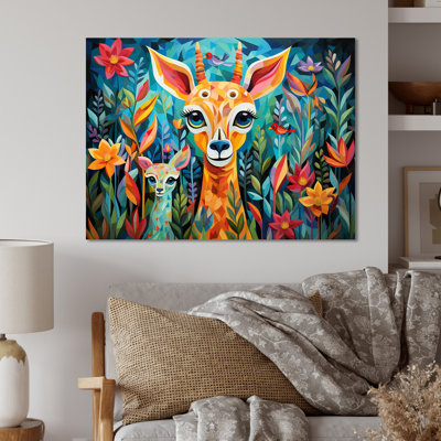 Colorful Cute Animal Nursery II - Animal Nursery's Metal Wall Art MT135527