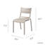 Chaise d'appoint empilable Loar-1957784745