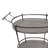 Orianna Metal Bar Cart