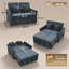 130 cm W Outdoor Sofa