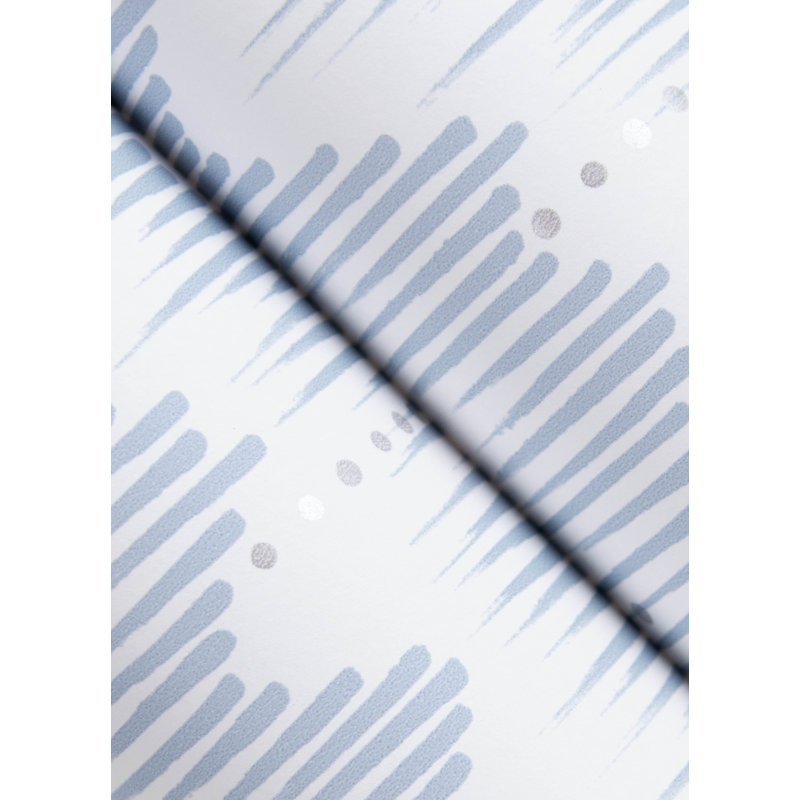Papier peint Holmby, Bleu clair