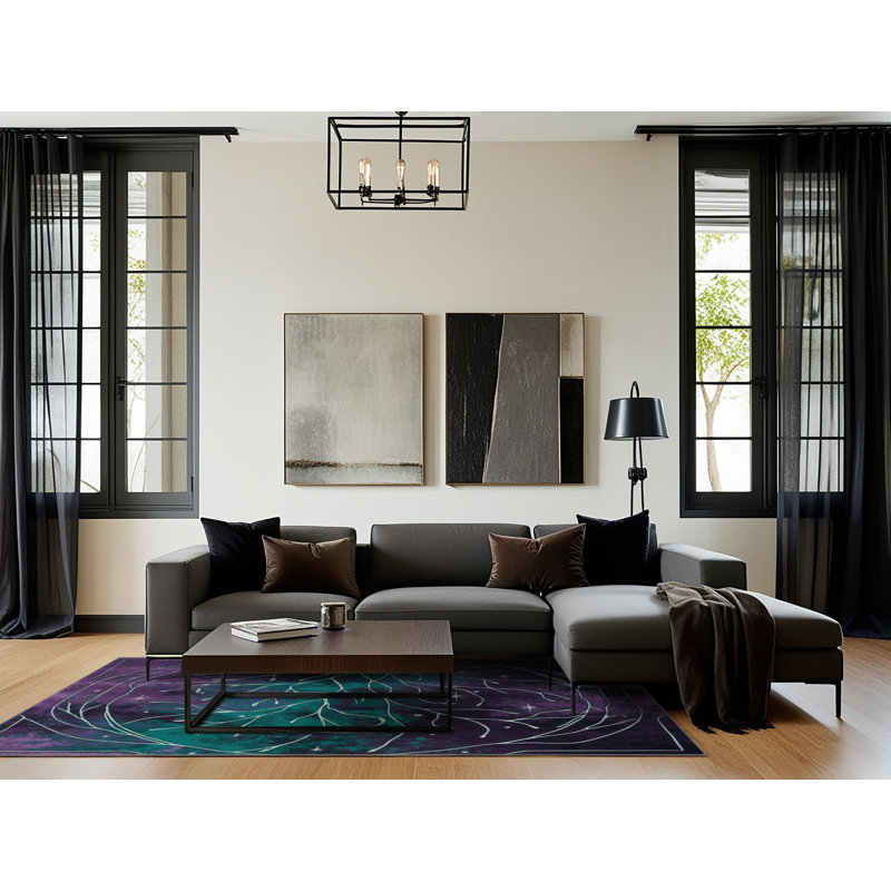 Tapis Enchanted Roots, Rectangulaire 2 pi x 3 pi