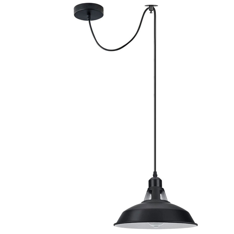 Atticus 1 - Light Black Single Pendant