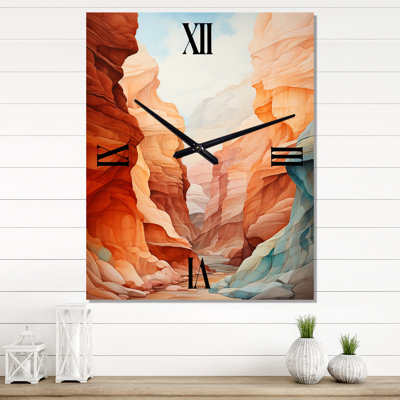 Horloge murale Canyon