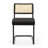 Boucle Low Rattan Back Side Chair-93022004