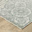 Tapis bleu sarcelle / ivoire Eidan-636325472